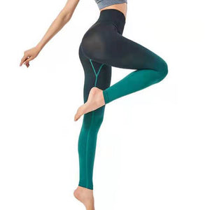 Open image in slideshow, Women Seamless Sports Leggings Gradient Color Yoga Pants
