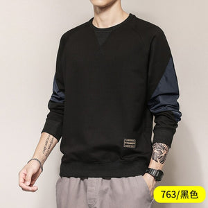 Open image in slideshow, Men fashion  coat bottomed T-shirt wear
